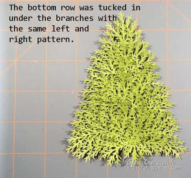 OverTheTop Christmas Tree Scene Kittie Kraft