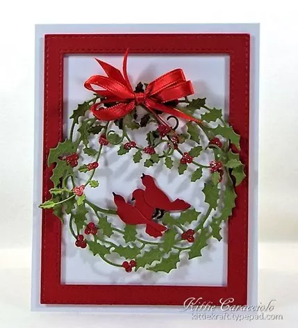 KC Impression Obsession Holly Wreath 2 center