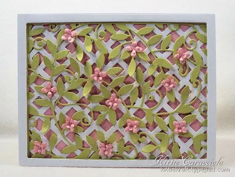 KC Taylored Expressions Leafy Vine Cutting Plate 1 center
