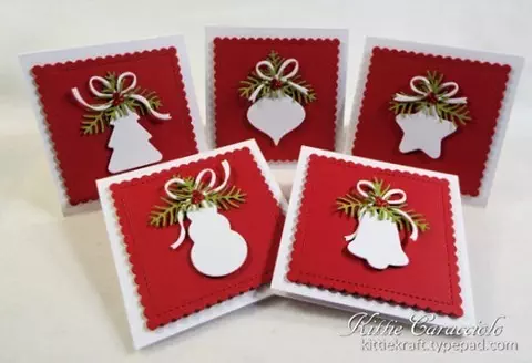 KC Impression Obsession Christmas Shaped Tags 1 group