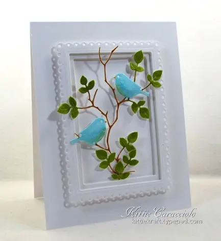 KC Elizabeth Craft Lovebirds 1 left