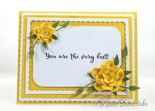 You are the very best sentiment is perfect to use on thank you cards.
