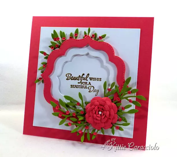 Come see how I make framed paper flowers and sentiment projects for all occasion cards.