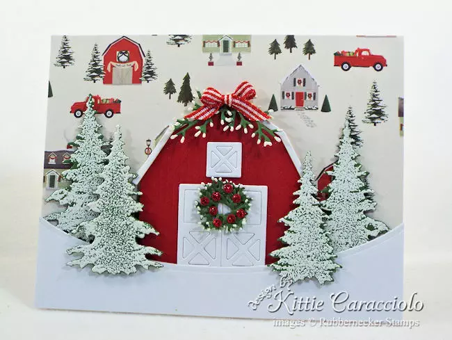 Come see how I made this classic Christmas barn scene.