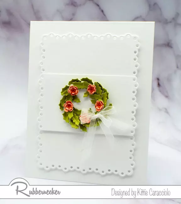 Come see how I made some wreath card for spring - who says the front door should get the only spring wreath love?