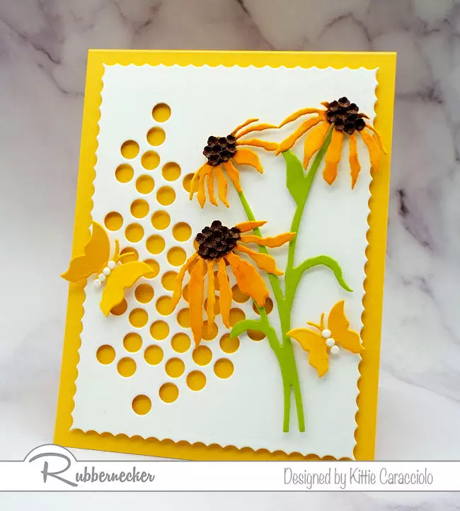 Today a new card made with die cuts I have already shared - come see how I gave them a whole new look!