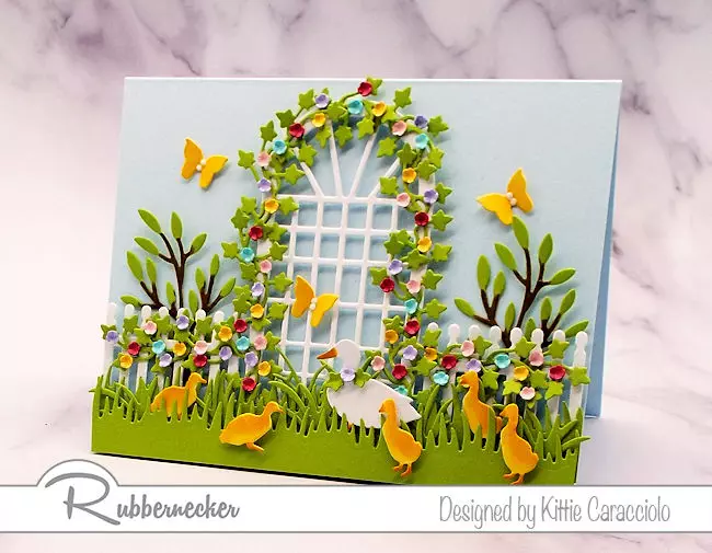 Learning how to make tiny paper flowers for cards is easy - click through to see more!