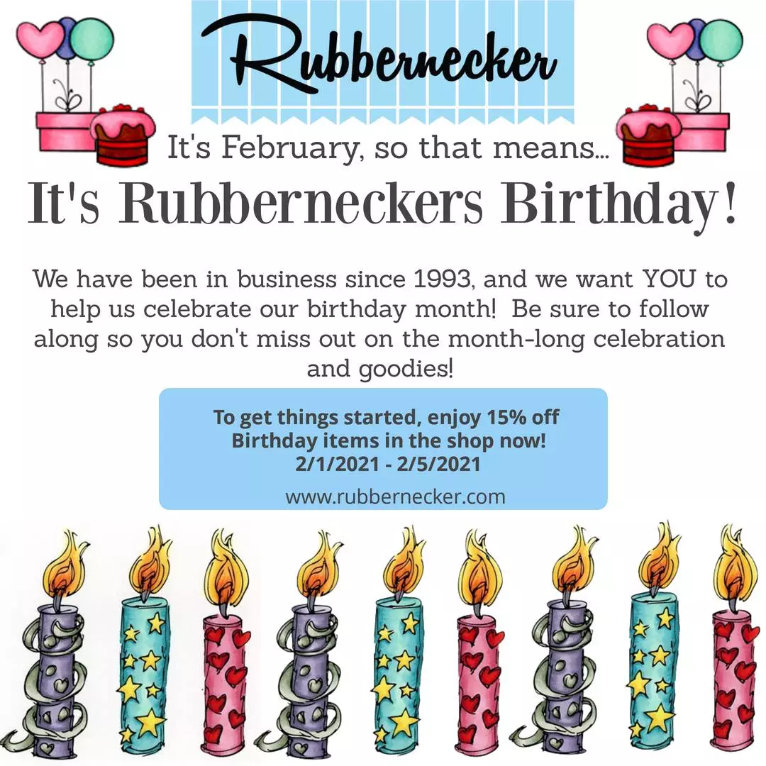 Rubbernecker Birthday
