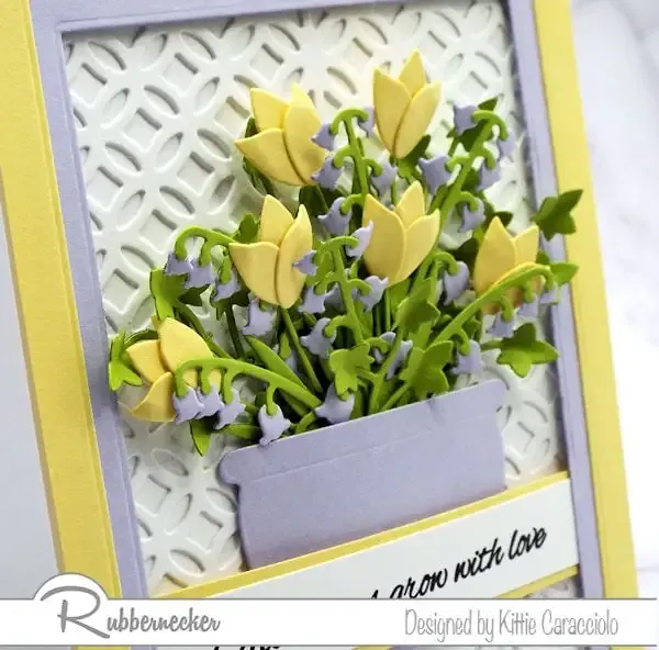 A Flower Card Idea You Can Use Over and Over! Kittie Kraft