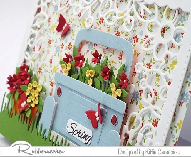 How To Layer Die Cut Frames On Cards For New Looks Kittie Kraft