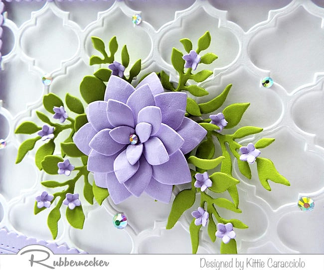 Layering Die Cut Frames for Easy Custom Accents - Kittie Kraft
