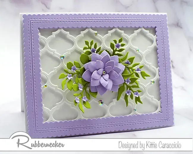 Layering Die Cut Frames for Easy Custom Accents Kittie Kraft