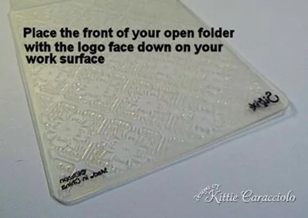 TRY THIS awesome way to USE your EMBOSSING FOLDERS - Gerry's Craft