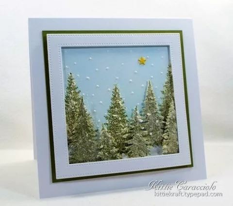 10 Evergreen Forever Stamps for Mailing Winter Pine Tree Forever