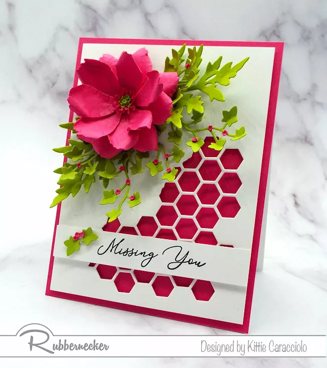 How to Make Small Paper Flowers for Cards - Kittie Kraft