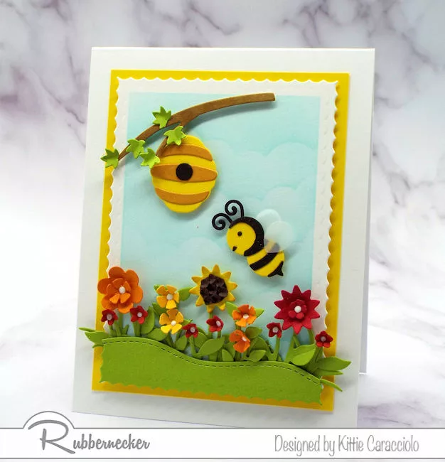 How To Mask With Glossy Accents : Honey Bee Stamps
