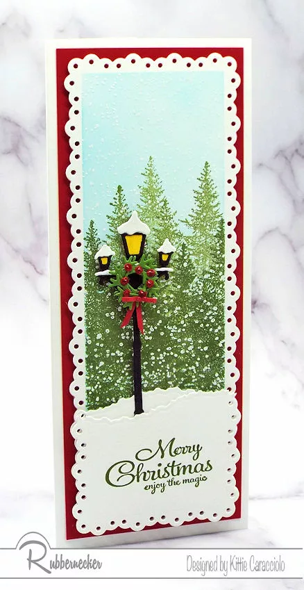 Delivering Christmas Mail Truck Greeting Cards - The Painted Pen