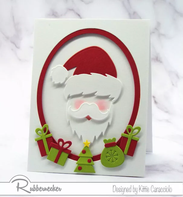 Christmas Simple Card Design - Kittie Kraft