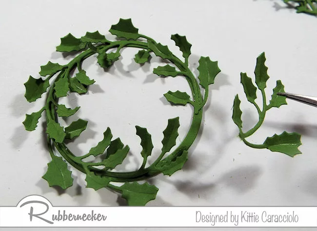 How to make a Mini Wreath - Kittie Kraft