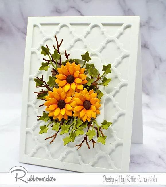 Lovely Sunflower Cutting Board by rate pattern