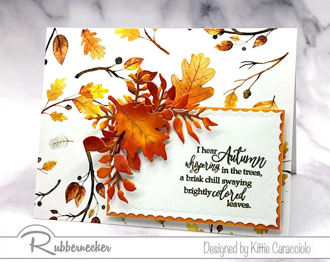 Gorgeous and Simple Handmade Cards For Fall - Kittie Kraft