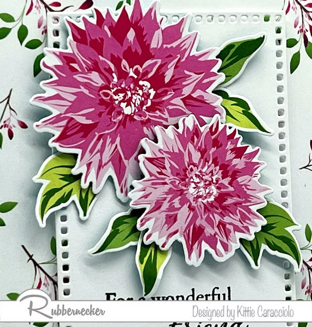 Make a Pretty Handmade Flowering Tree Card! - Kittie Kraft