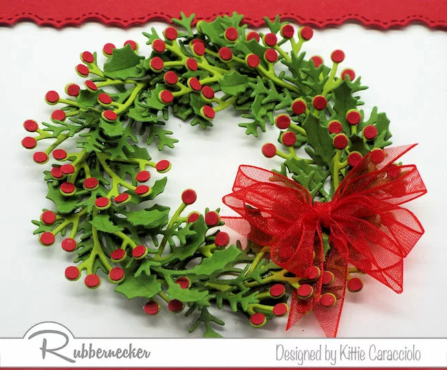 How to make a Mini Wreath - Kittie Kraft