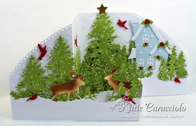 Christmas Deer - Stencils Kit For Window Decoration- Christmas