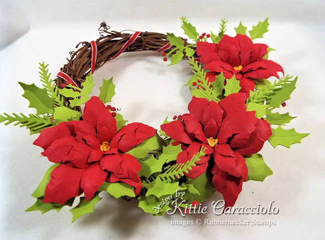 How to make a Mini Wreath - Kittie Kraft