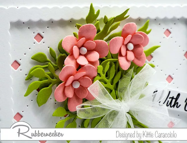 How to Make Small Paper Flowers for Cards - Kittie Kraft