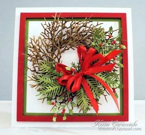 Spellbinders Dies: Woodland Wreath