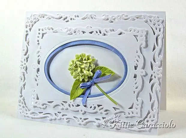 Inspired Framed Hydrangea - Kittie Kraft