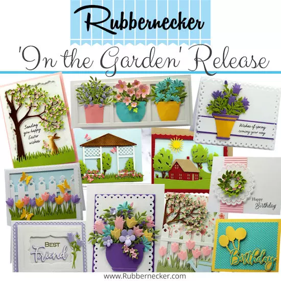 New Floral Stamps and Dies From Rubbernecker! - Rubbernecker Blog