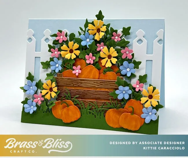 Pumpkin and Flower Cards Kittie Kraft